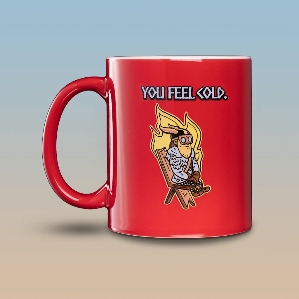 You Feel Cold - Tasse rouge Valheim